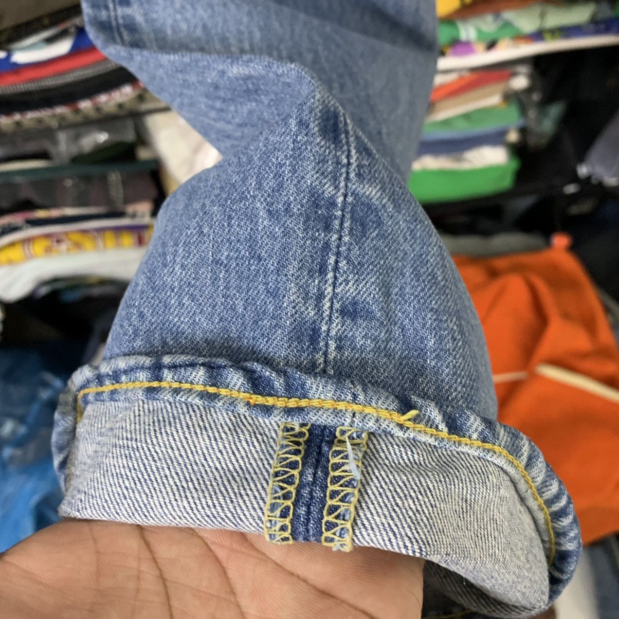 Denime × Grailed × Japanese Brand VINTAGE DENIM BASIC NON SELVEDGE Size US 31 - 5 Thumbnail