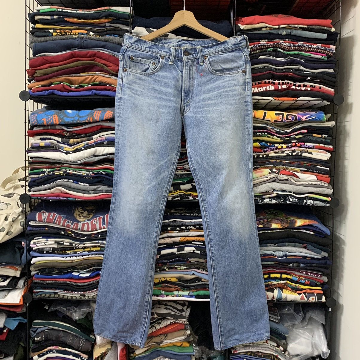 Denime × Grailed × Japanese Brand VINTAGE DENIM BASIC NON SELVEDGE Size US 31 - 1 Thumbnail