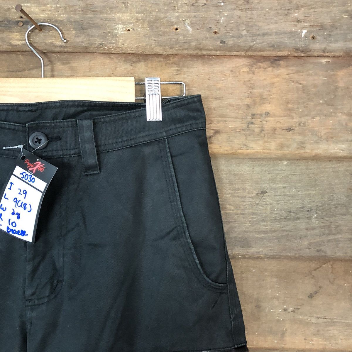 Vintage DLL Nike Black utility tactical Cargo Pants #5030T Size US 28 / EU 44 - 5 Thumbnail