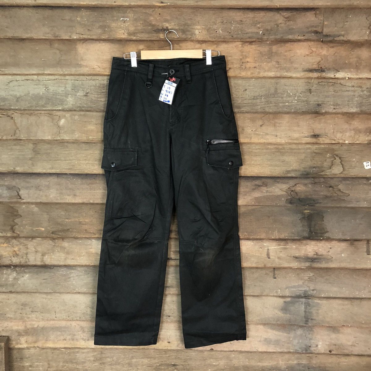 Vintage DLL Nike Black utility tactical Cargo Pants #5030T Size US 28 / EU 44 - 1 Thumbnail