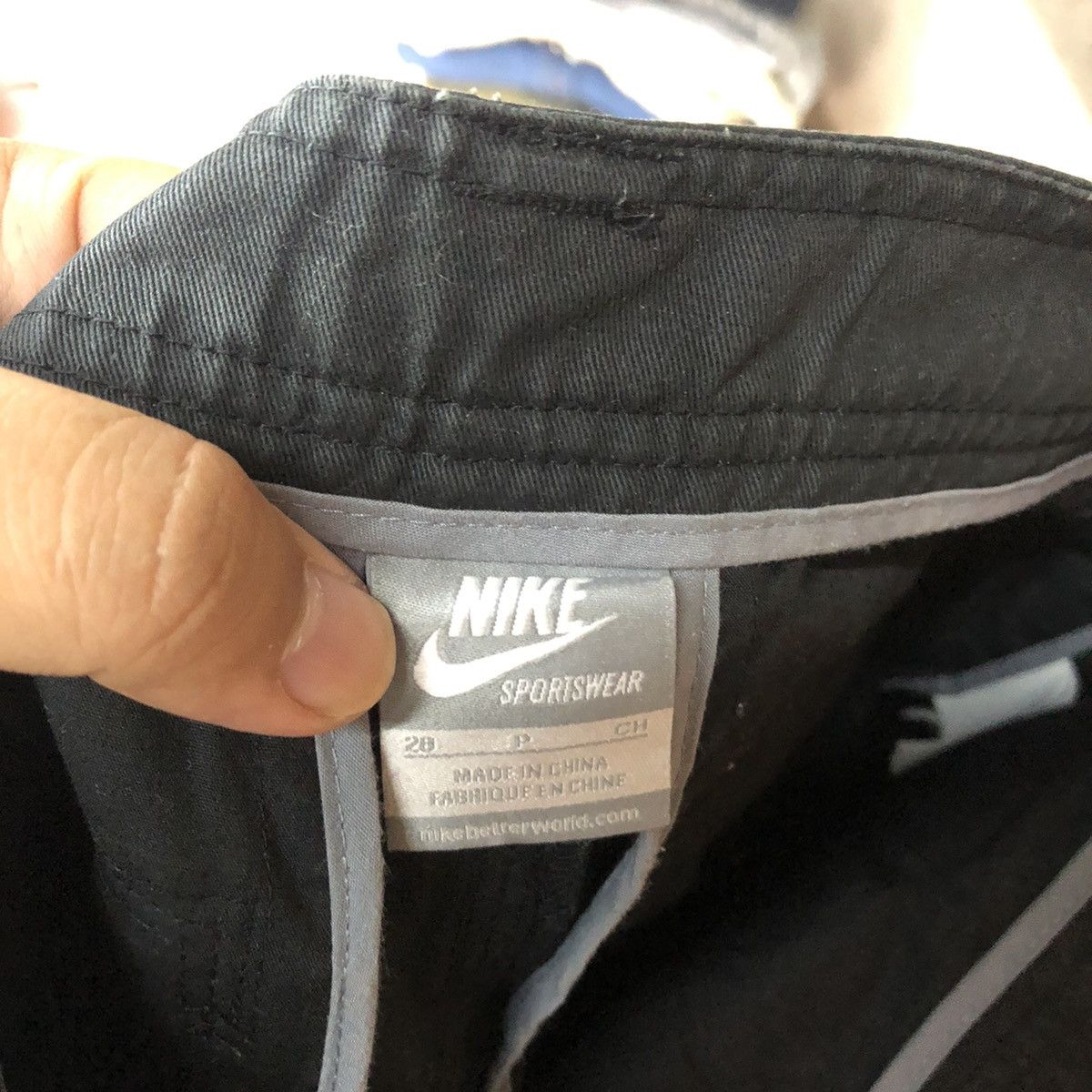 Vintage DLL Nike Black utility tactical Cargo Pants #5030T Size US 28 / EU 44 - 17 Thumbnail