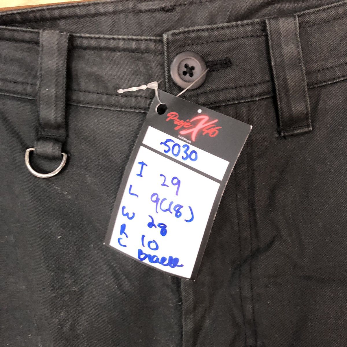 Vintage DLL Nike Black utility tactical Cargo Pants #5030T Size US 28 / EU 44 - 10 Thumbnail
