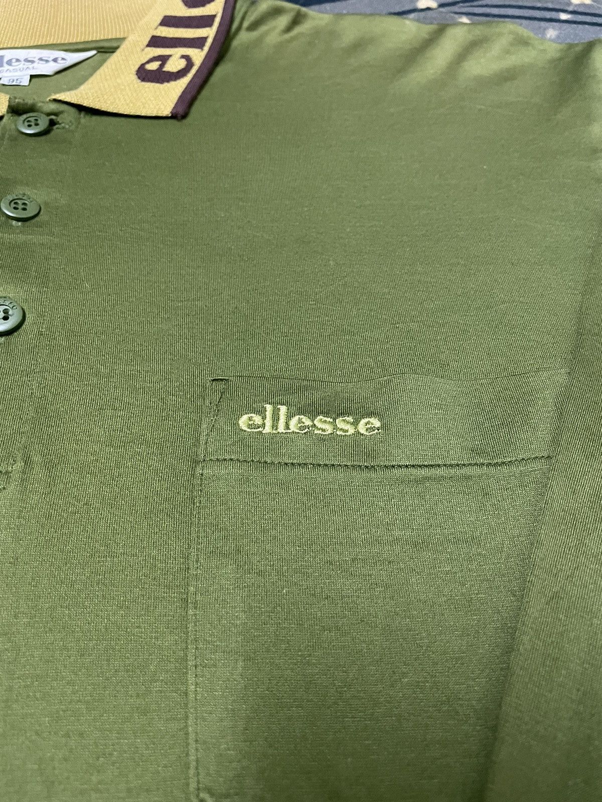 Ellesse × Japanese Brand × Vintage Vintage Ellese Casual Long Sleeve Shirt Size US L / EU 52-54 / 3 - 2 Thumbnail