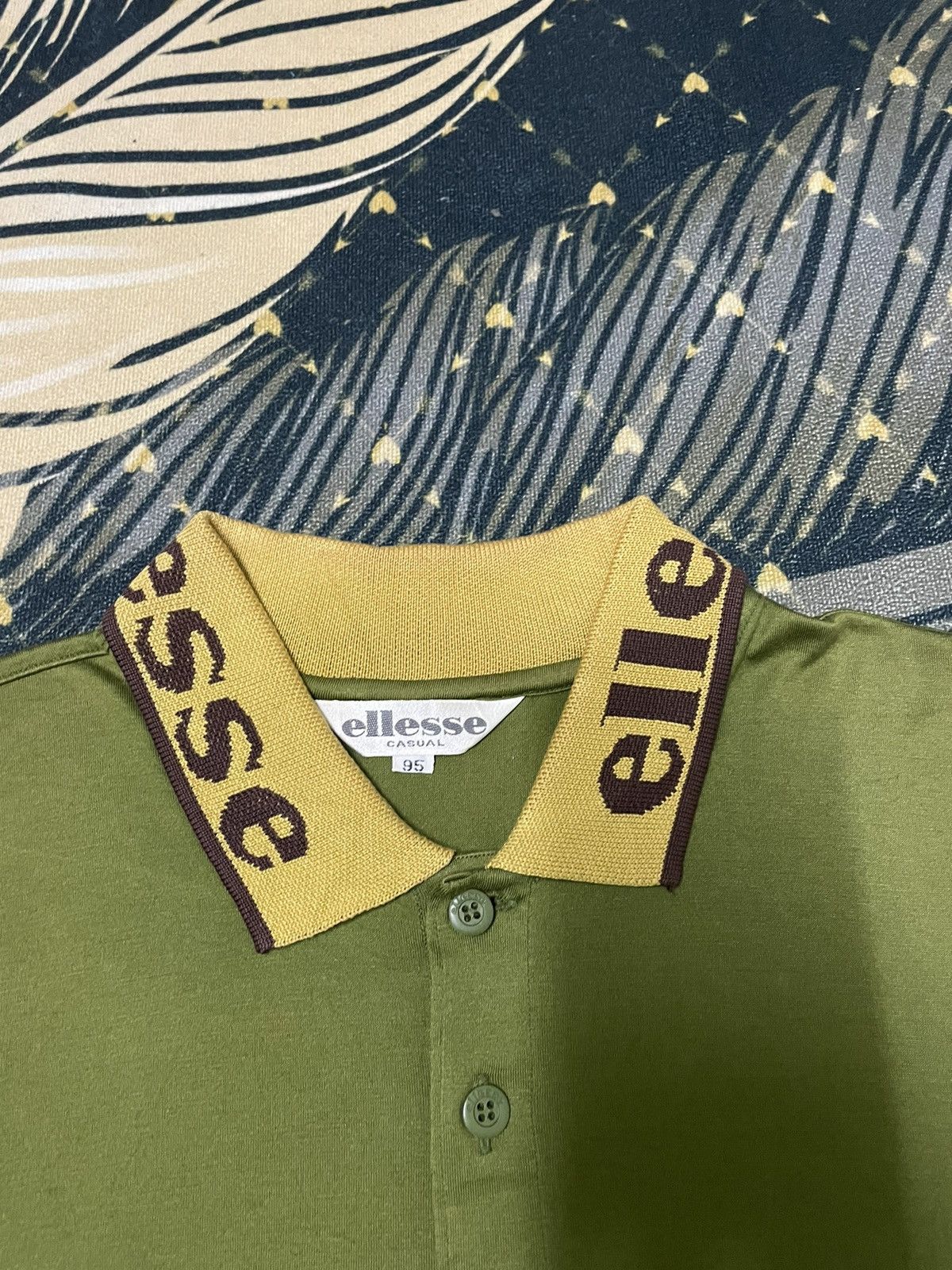Ellesse × Japanese Brand × Vintage Vintage Ellese Casual Long Sleeve Shirt Size US L / EU 52-54 / 3 - 6 Thumbnail