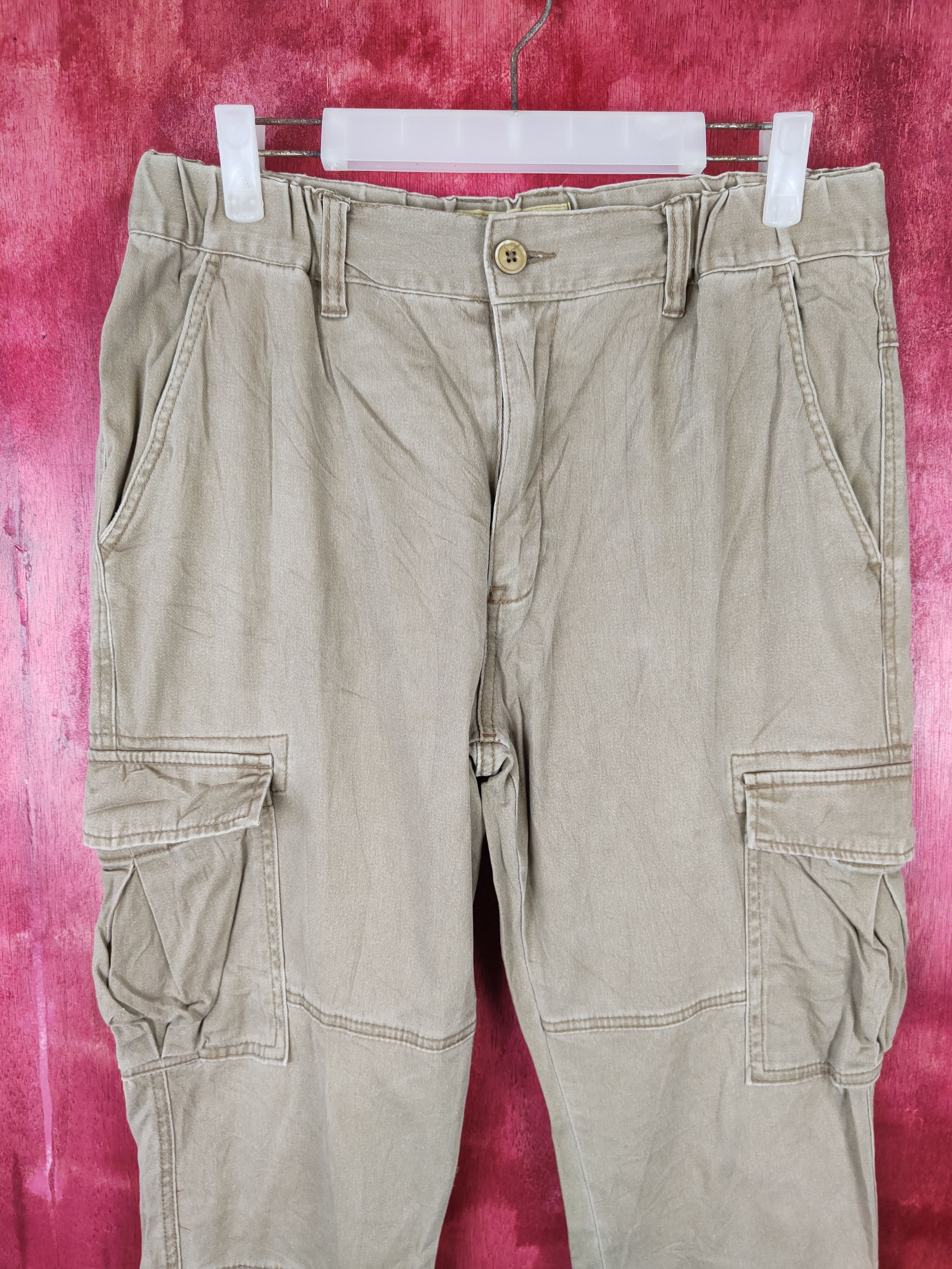 Japanese Brand × Vintage Avail Dark Brown Multi Pocket Tactical Cargo Pants #S468 Size US 32 / EU 48 - 2 Thumbnail