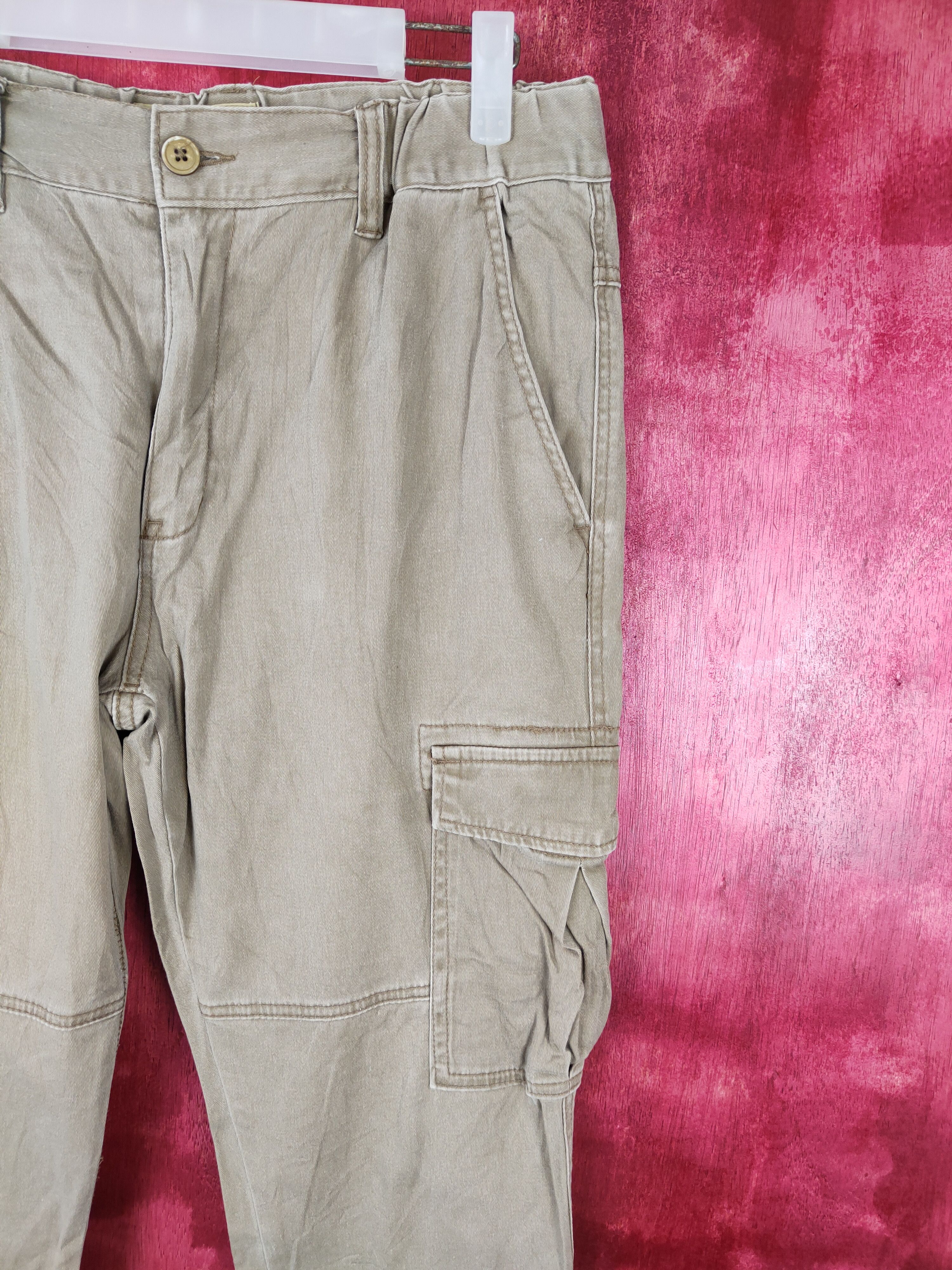 Japanese Brand × Vintage Avail Dark Brown Multi Pocket Tactical Cargo Pants #S468 Size US 32 / EU 48 - 5 Thumbnail