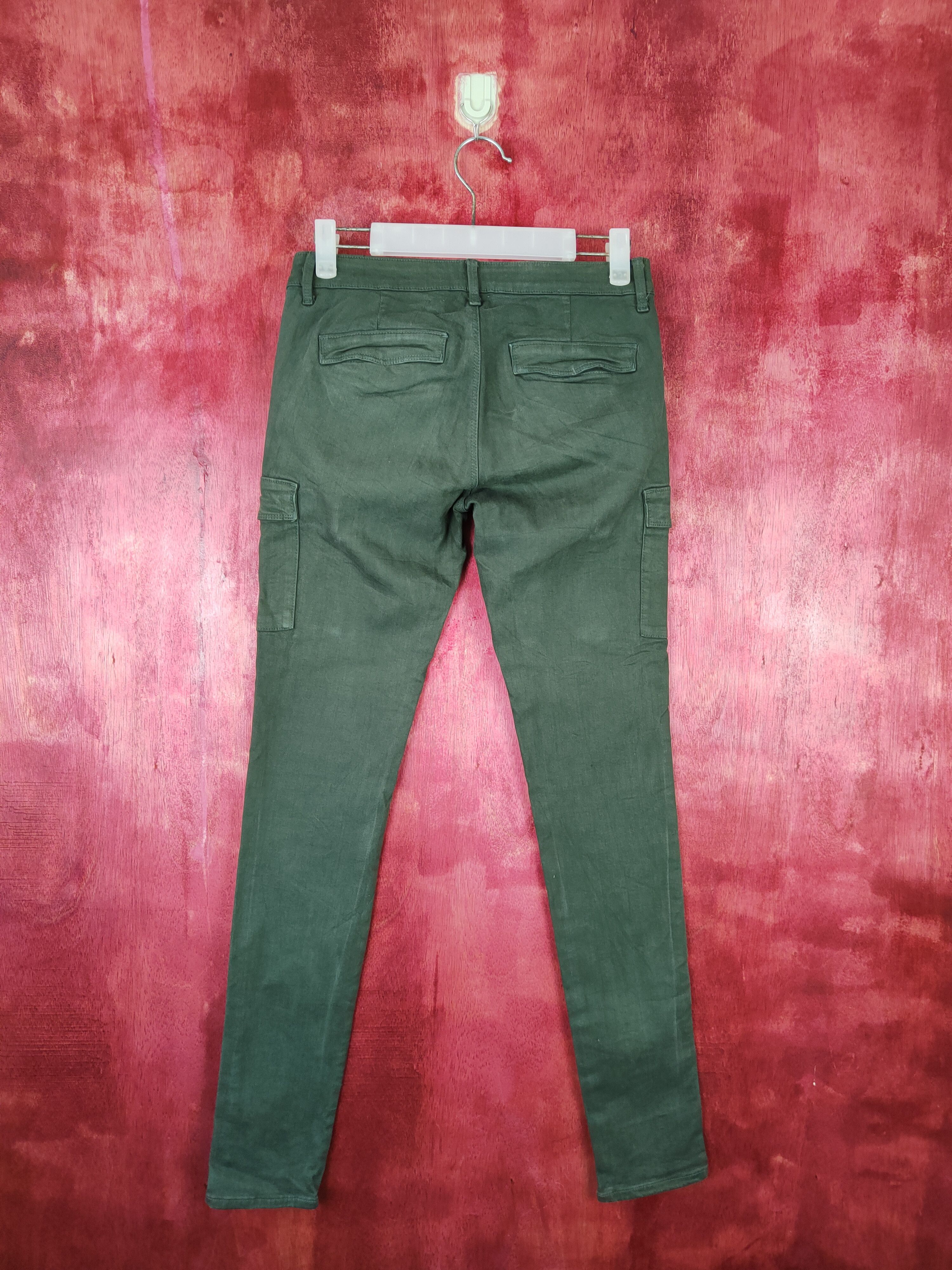 Japanese Brand Uniqlo skinny Multi Pocket Tactical Cargo Pants #S462 Size 26" / US 2 / IT 38 - 7 Thumbnail