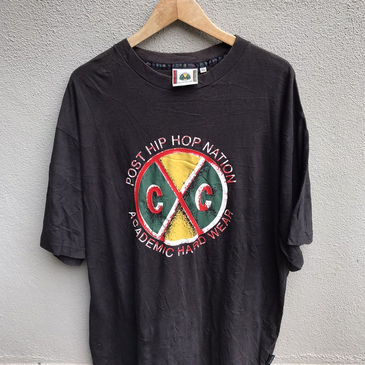 Cross Colours Vintage CROSS COLOURS hiphop tee Size US XXL / EU 58 / 5 - 2 Thumbnail