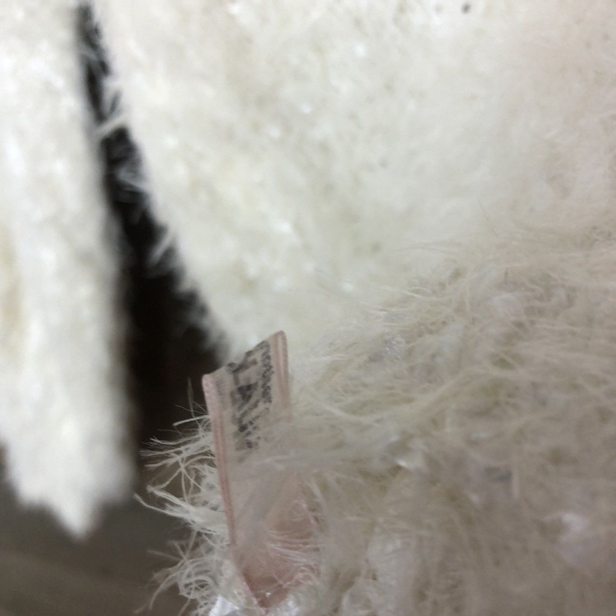 Homespun Knitwear DLL Nice Claup White Mohair shag shaggy fur Knitwear #c1102 Size S / US 4 / IT 40 - 11 Thumbnail
