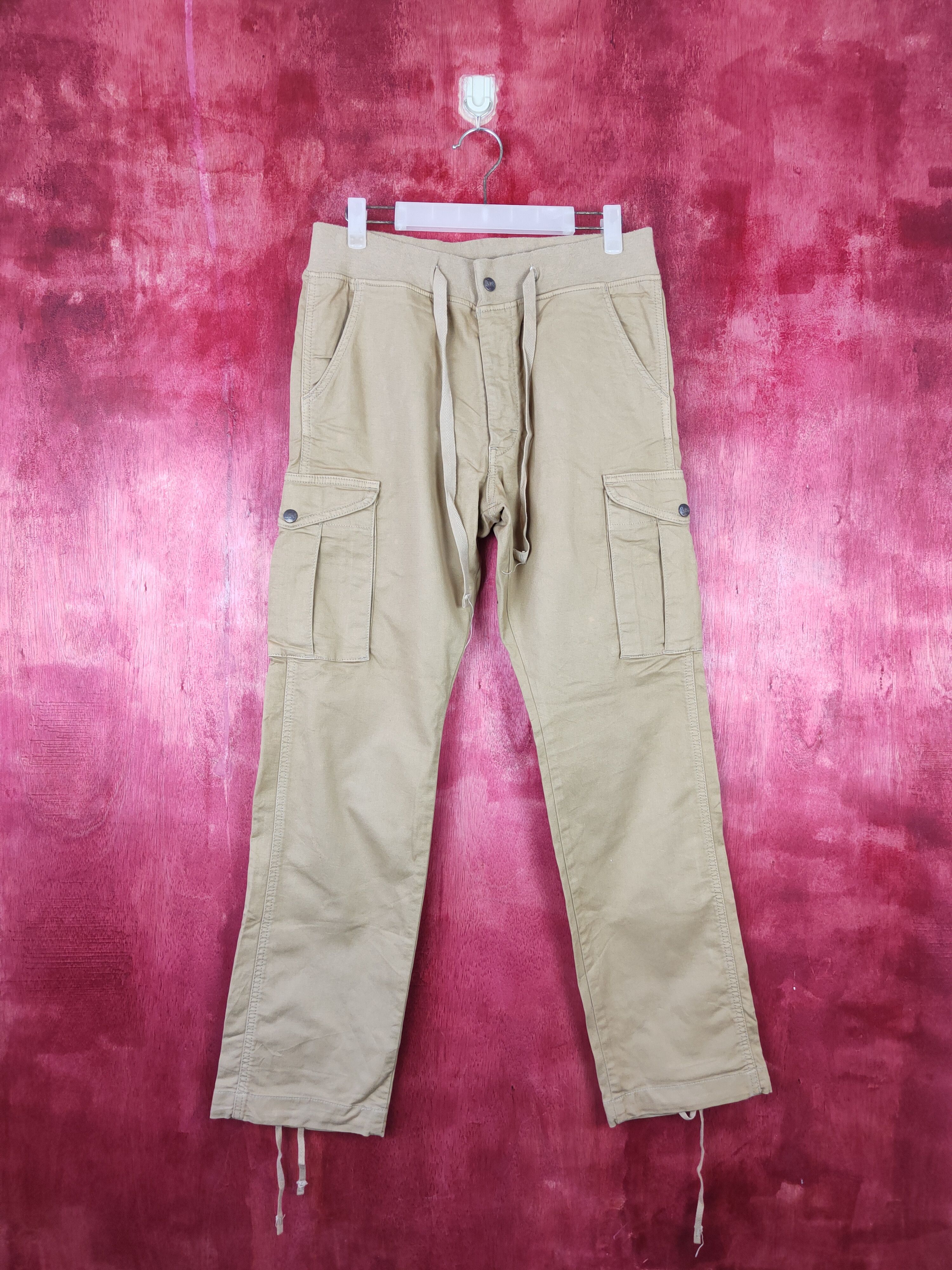 Japanese Brand × Lee Lee Brown Multi Pocket Tactical Cargo Pants #S467 Size US 29 - 1 Thumbnail