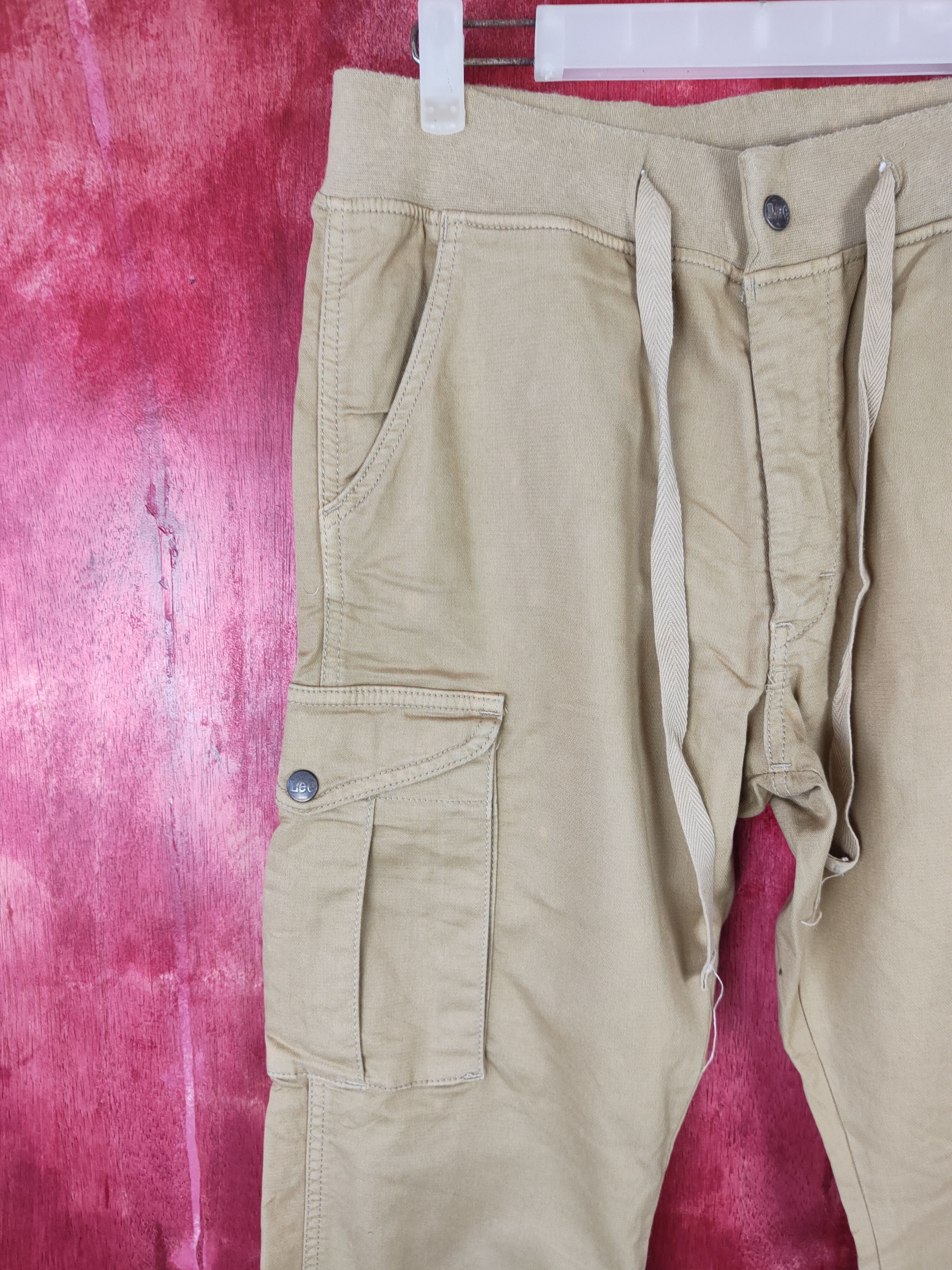 Japanese Brand × Lee Lee Brown Multi Pocket Tactical Cargo Pants #S467 Size US 29 - 3 Thumbnail
