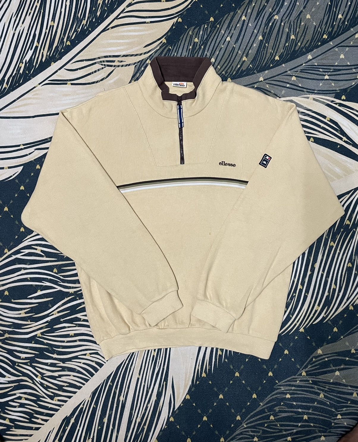 Ellesse × Japanese Brand × Vintage Vintage Ellese Small Swoosh Size US XL / EU 56 / 4 - 1 Thumbnail