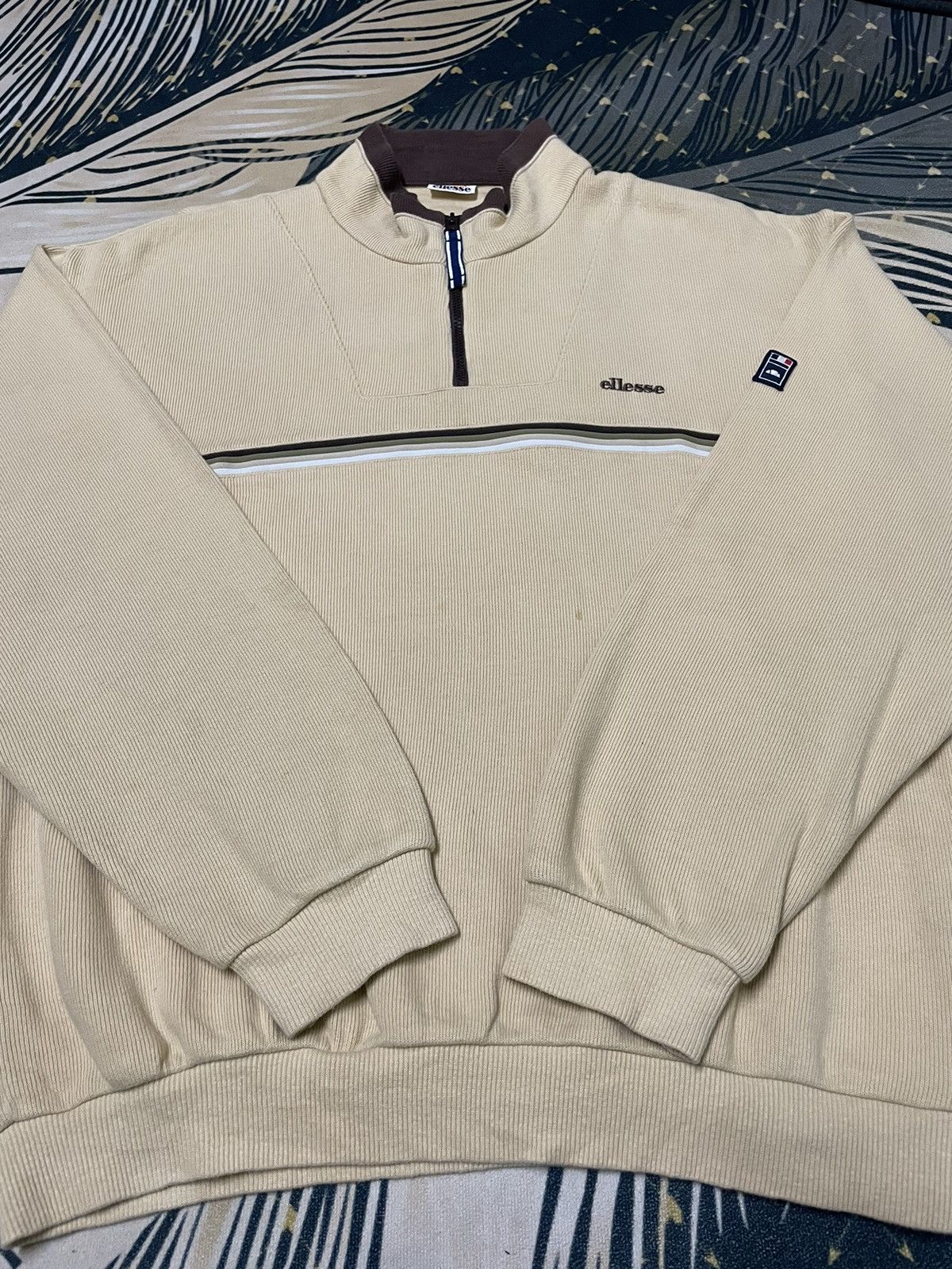 Ellesse × Japanese Brand × Vintage Vintage Ellese Small Swoosh Size US XL / EU 56 / 4 - 2 Thumbnail