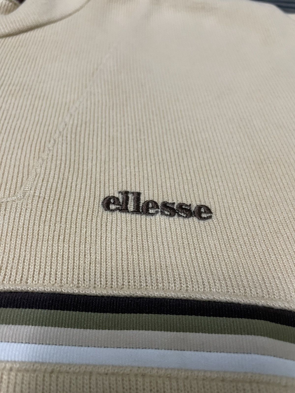 Ellesse × Japanese Brand × Vintage Vintage Ellese Small Swoosh Size US XL / EU 56 / 4 - 3 Thumbnail