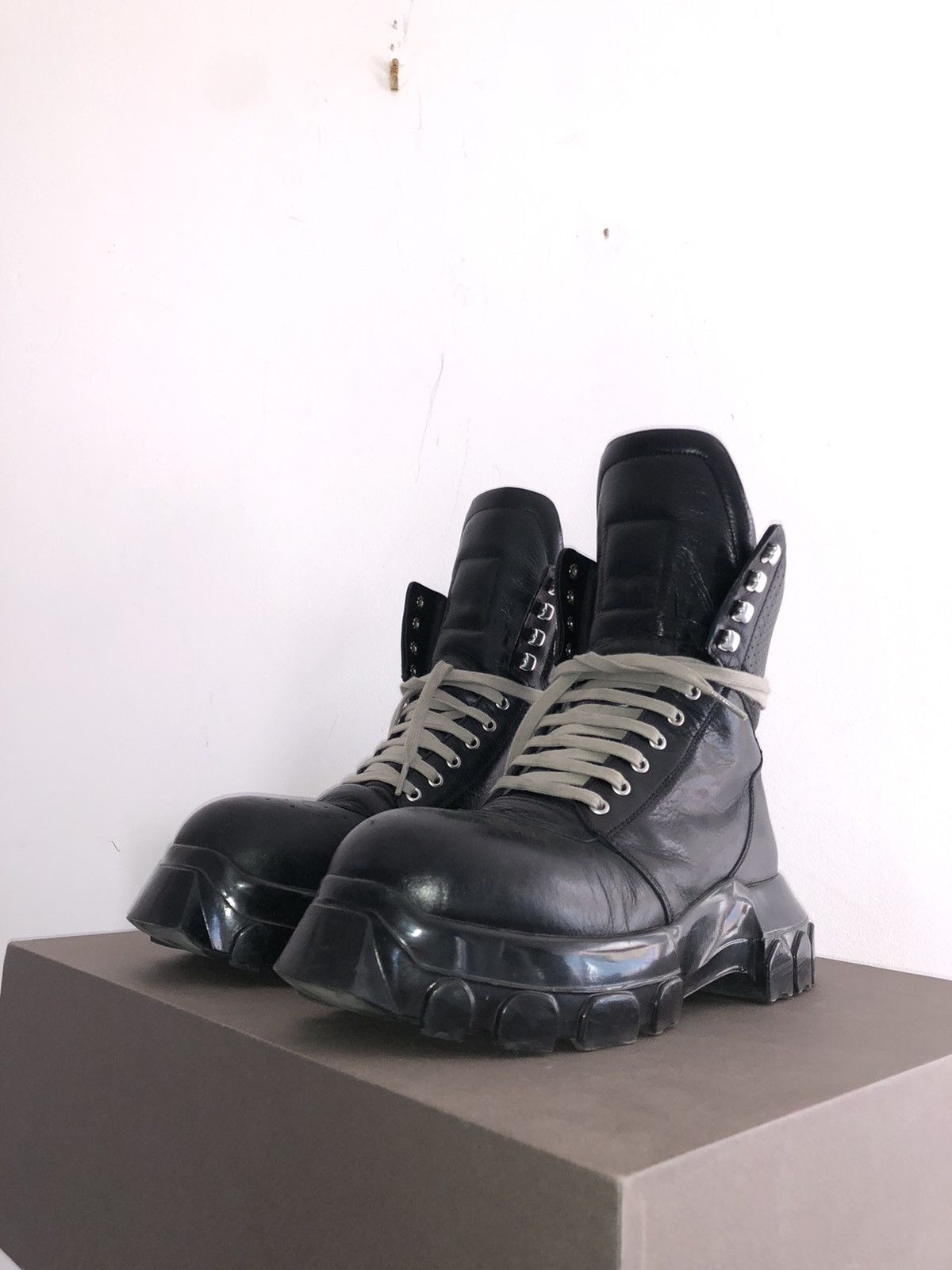 image of Tractor Dunks Rick Owens Shoes in Black, Men's (Size 11)