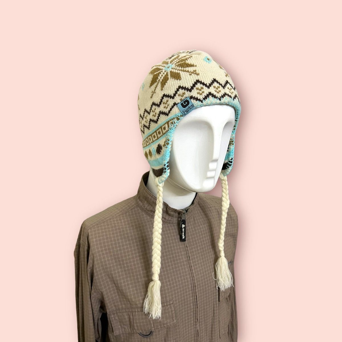 Burton RARE BURTON KNITTED EARFLAP BEANIE Size ONE SIZE - 10 Thumbnail