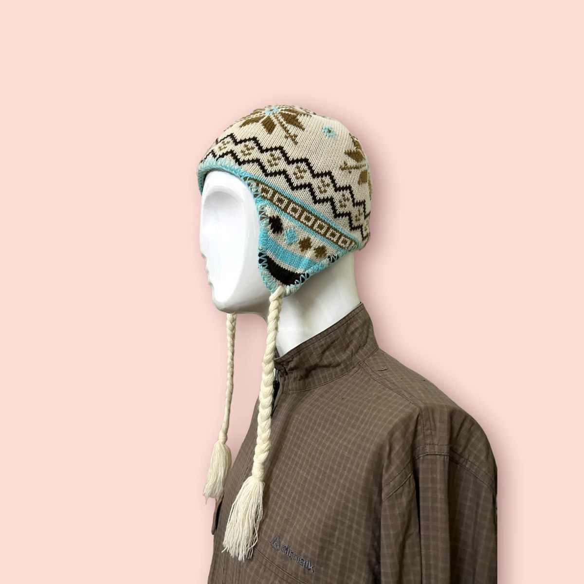 Burton RARE BURTON KNITTED EARFLAP BEANIE Size ONE SIZE - 5 Thumbnail