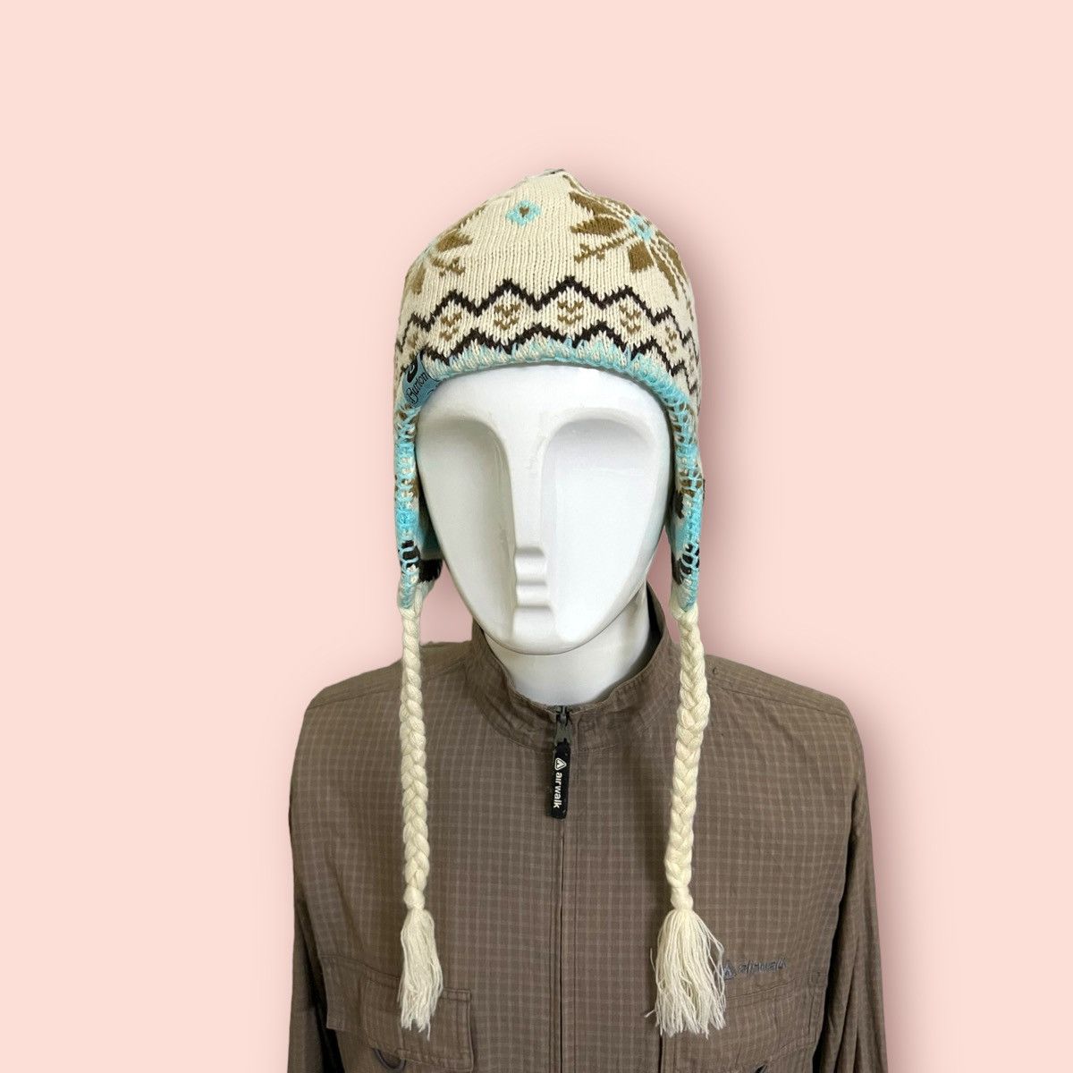 Burton RARE BURTON KNITTED EARFLAP BEANIE Size ONE SIZE - 4 Thumbnail