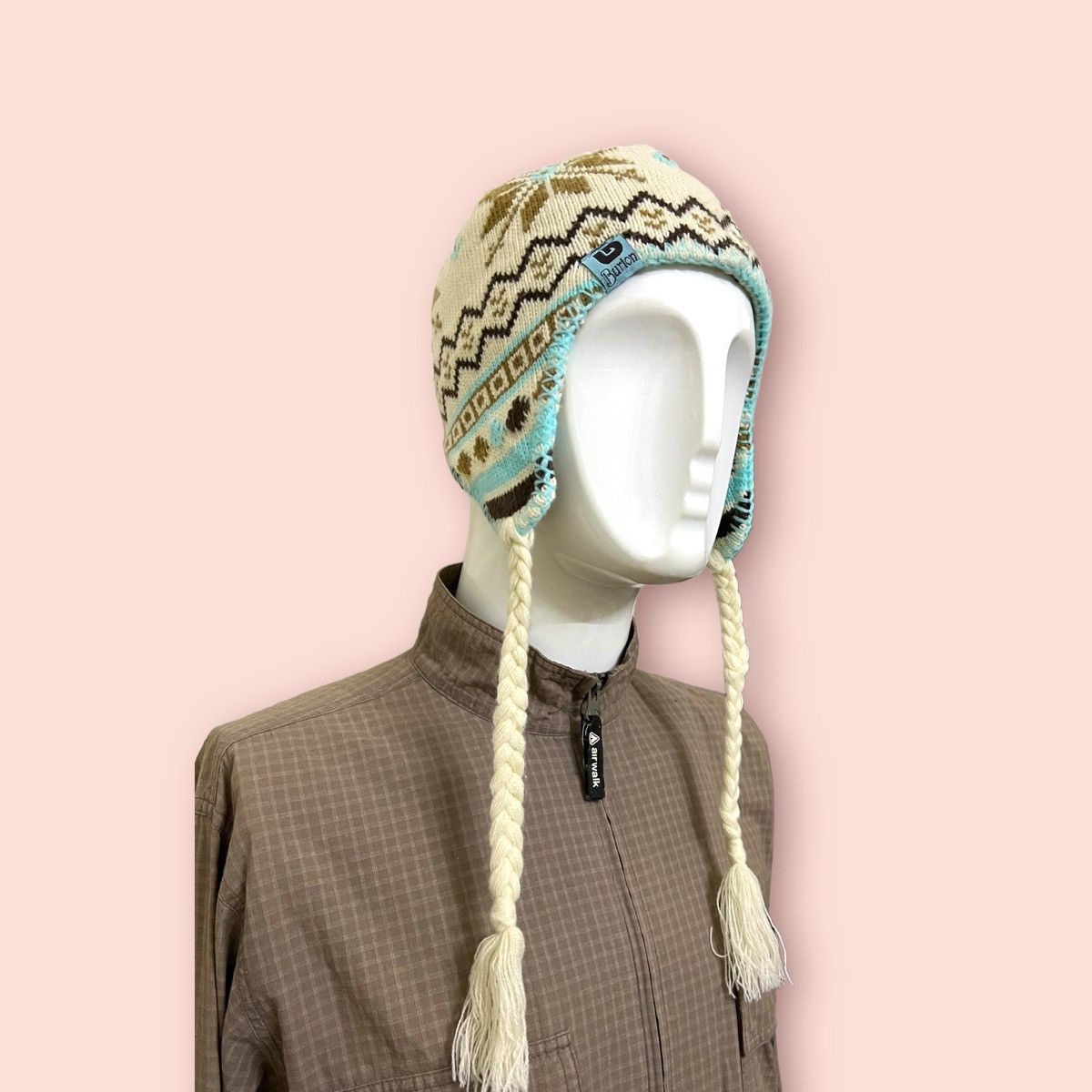 Burton RARE BURTON KNITTED EARFLAP BEANIE Size ONE SIZE - 9 Thumbnail