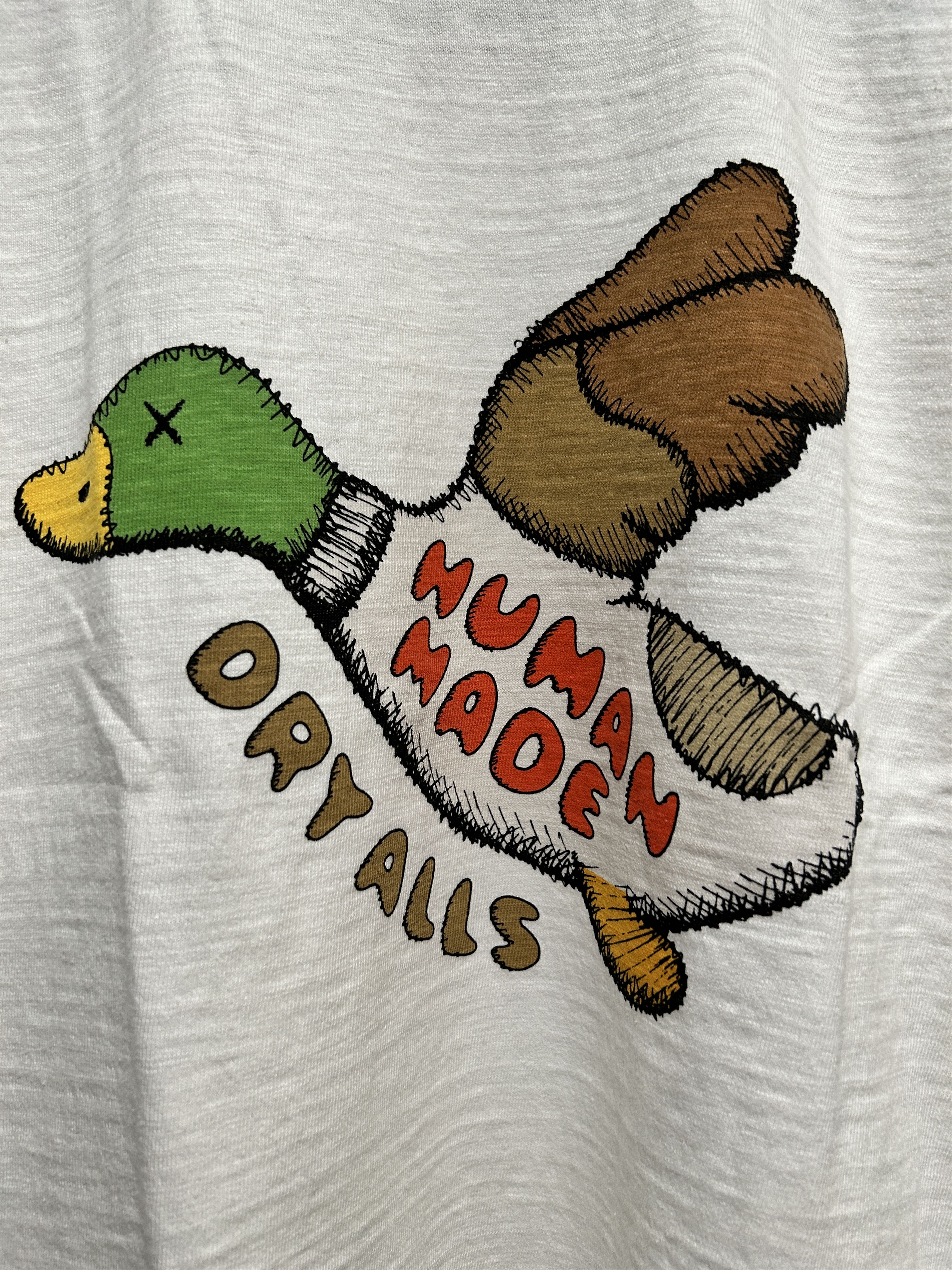 Human Made × Kaws Human Made × Kaws duck tee #2 white Size US S / EU 44-46 / 1 - 4 Thumbnail