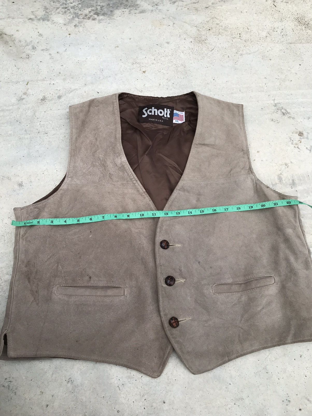 Vintage Schott Leather Vest