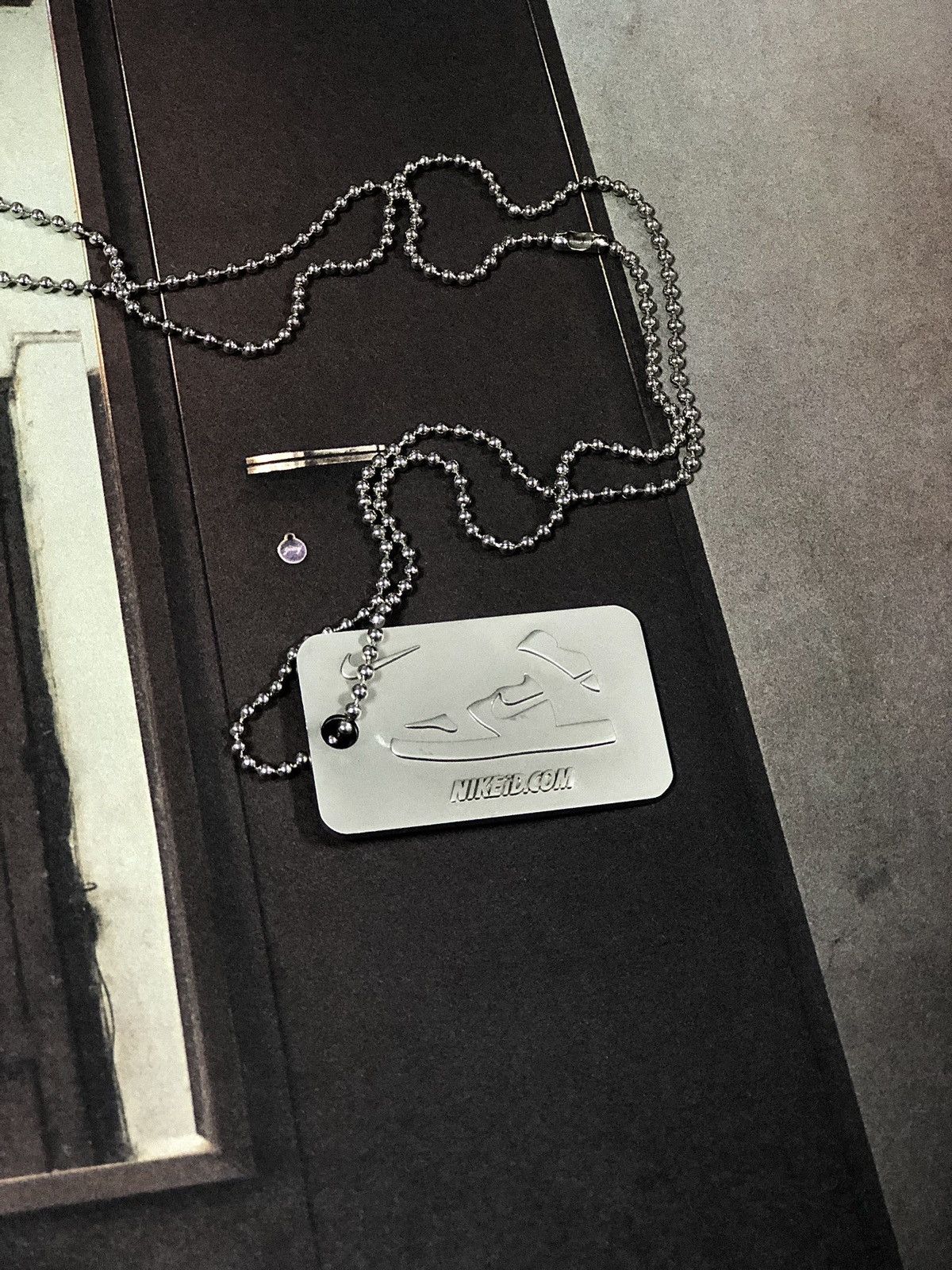 Nike × Vintage NikeID Wuhan Rare Dog Tag Army Platelets Size ONE SIZE - 2 Thumbnail