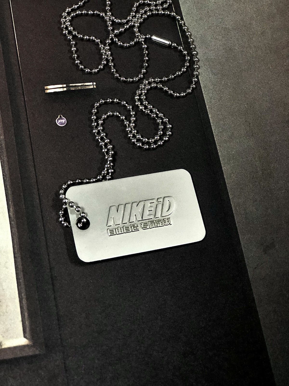 Nike × Vintage NikeID Wuhan Rare Dog Tag Army Platelets Size ONE SIZE - 4 Thumbnail