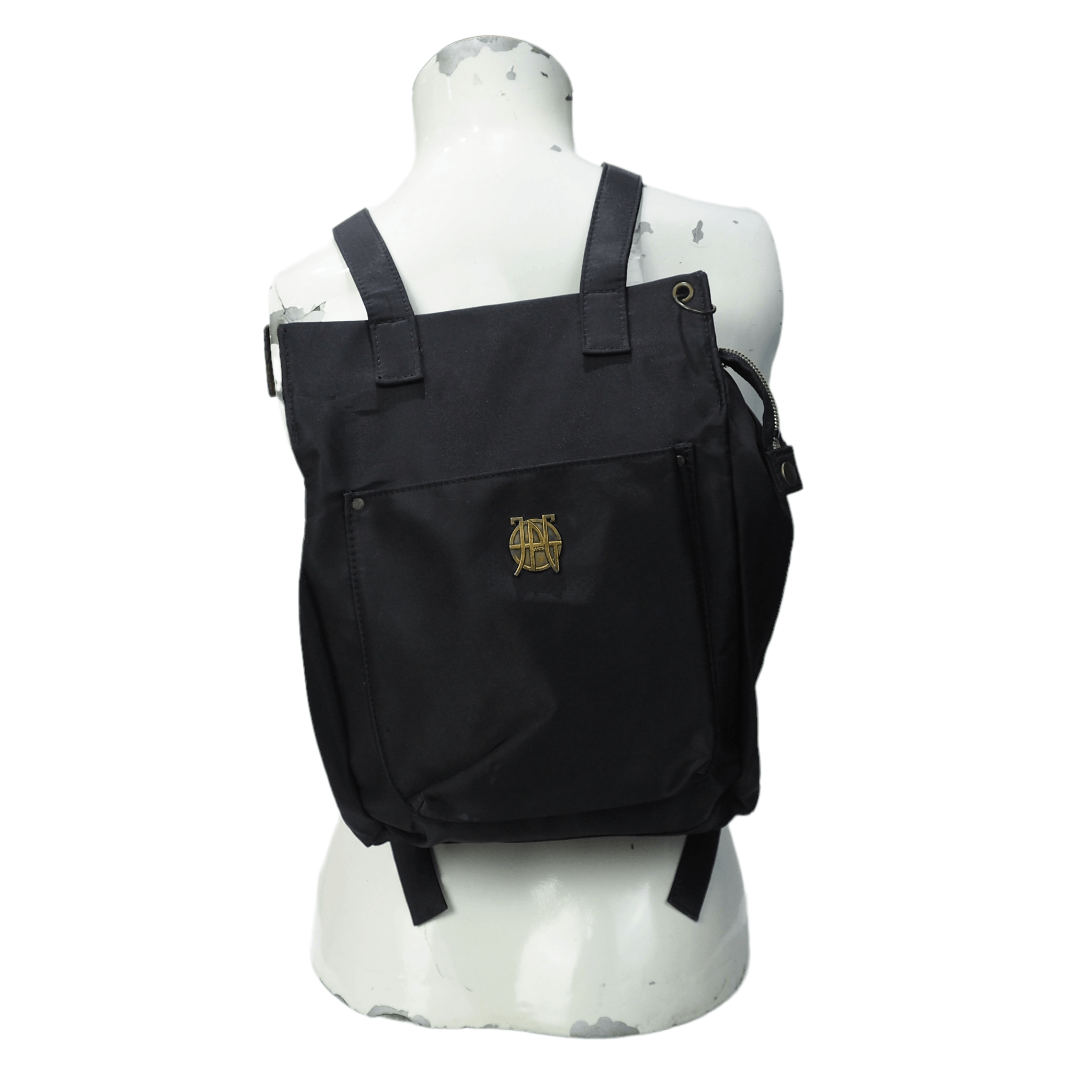 Jean Paul Gaultier Black Nylon One side Pocket Backpack Size ONE SIZE - 1 Thumbnail