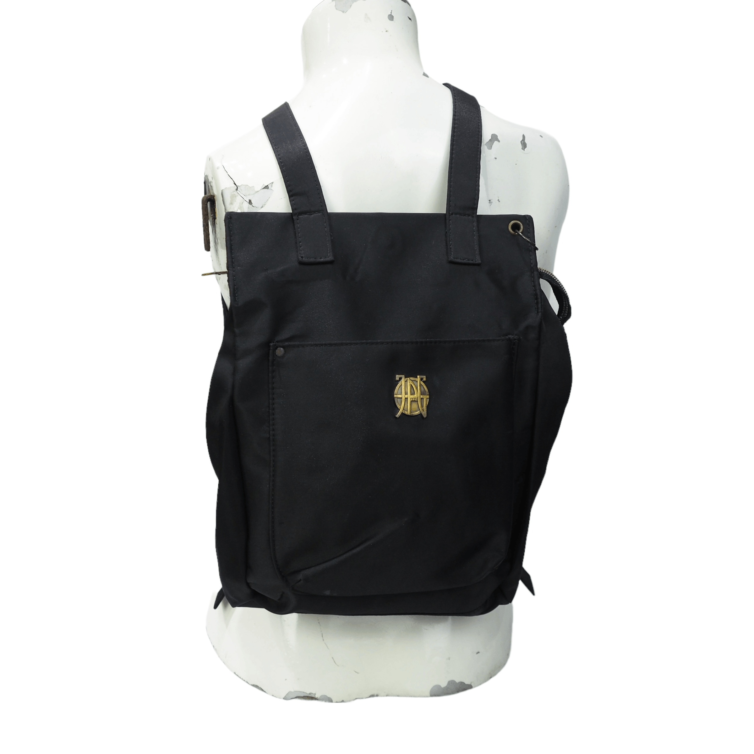 Jean Paul Gaultier Black Nylon One side Pocket Backpack Size ONE SIZE - 5 Thumbnail