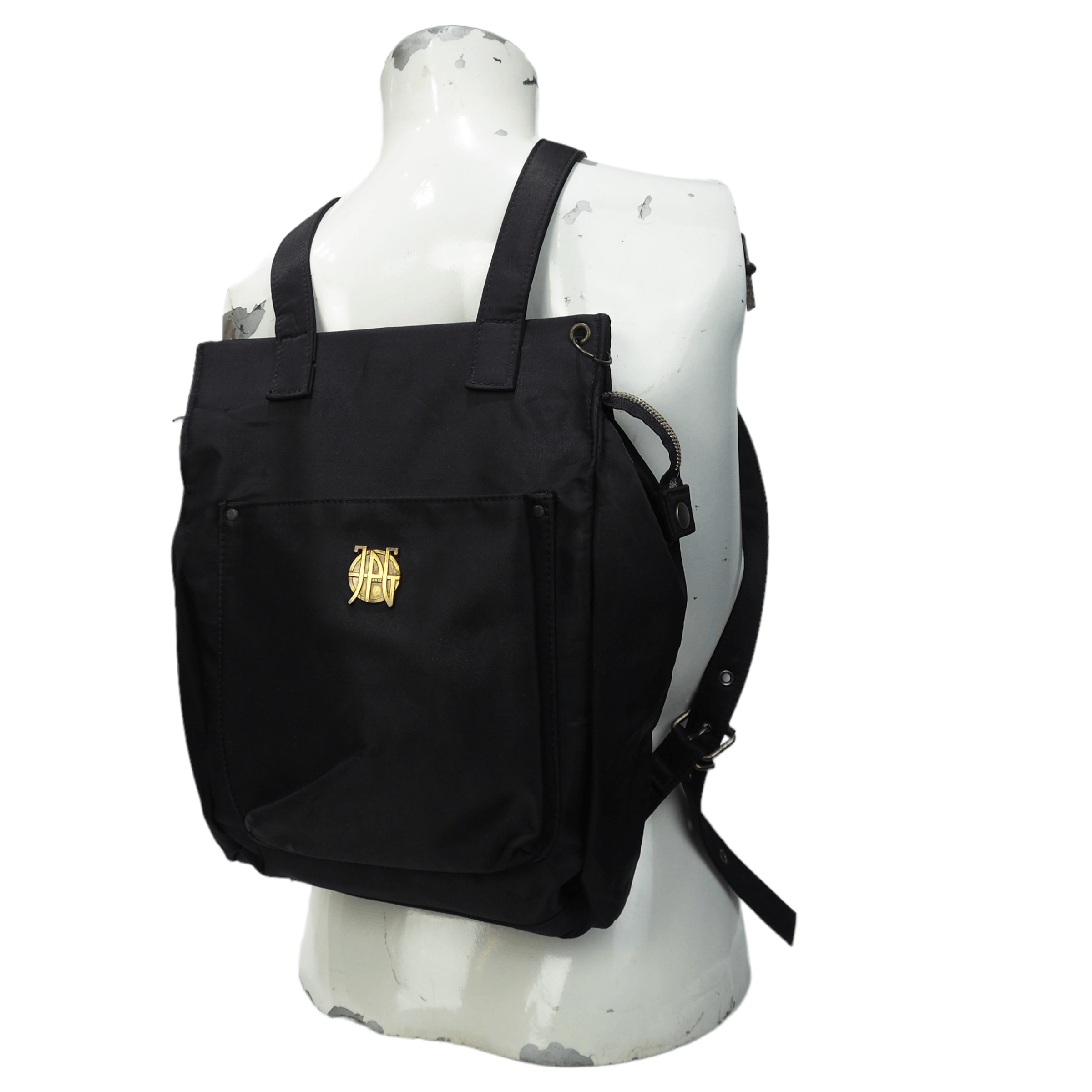 Jean Paul Gaultier Black Nylon One side Pocket Backpack Size ONE SIZE - 4 Thumbnail