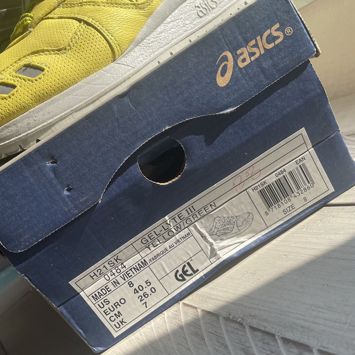 Asics 2012 SLAM JAM SOCiALiSM LEMON LiME GEL LYTE iii 3 H21SK0484 Size US 8 / EU 41 - 19 Thumbnail