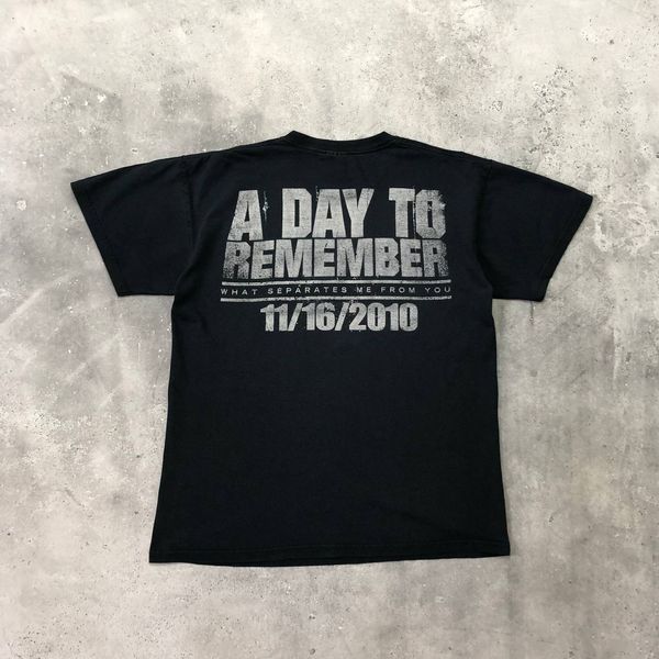 Band Tees 2010 A Day To Remember Band T Shirt Grailed
