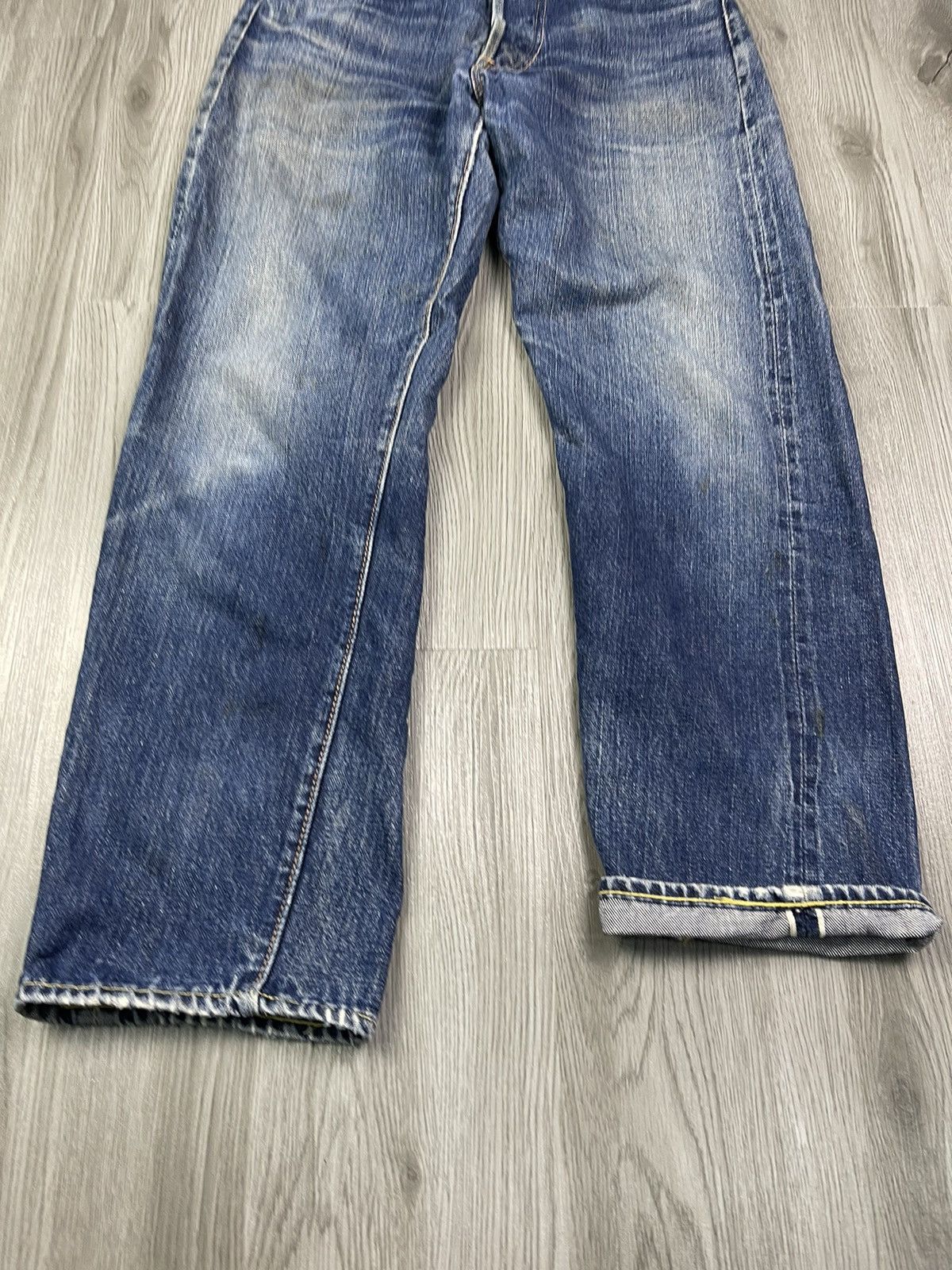 Levi's Incredible Color & Patina Levi’s 501 BIG E from 60s Size US 28 / EU 44 - 6 Thumbnail