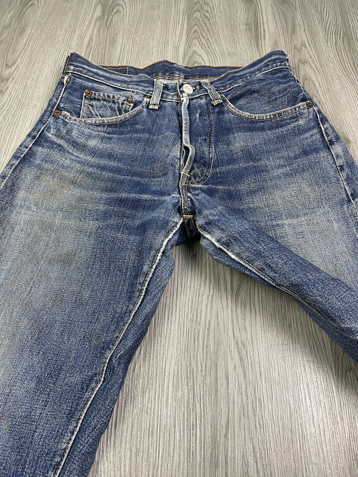 Levi's Incredible Color & Patina Levi’s 501 BIG E from 60s Size US 28 / EU 44 - 10 Thumbnail