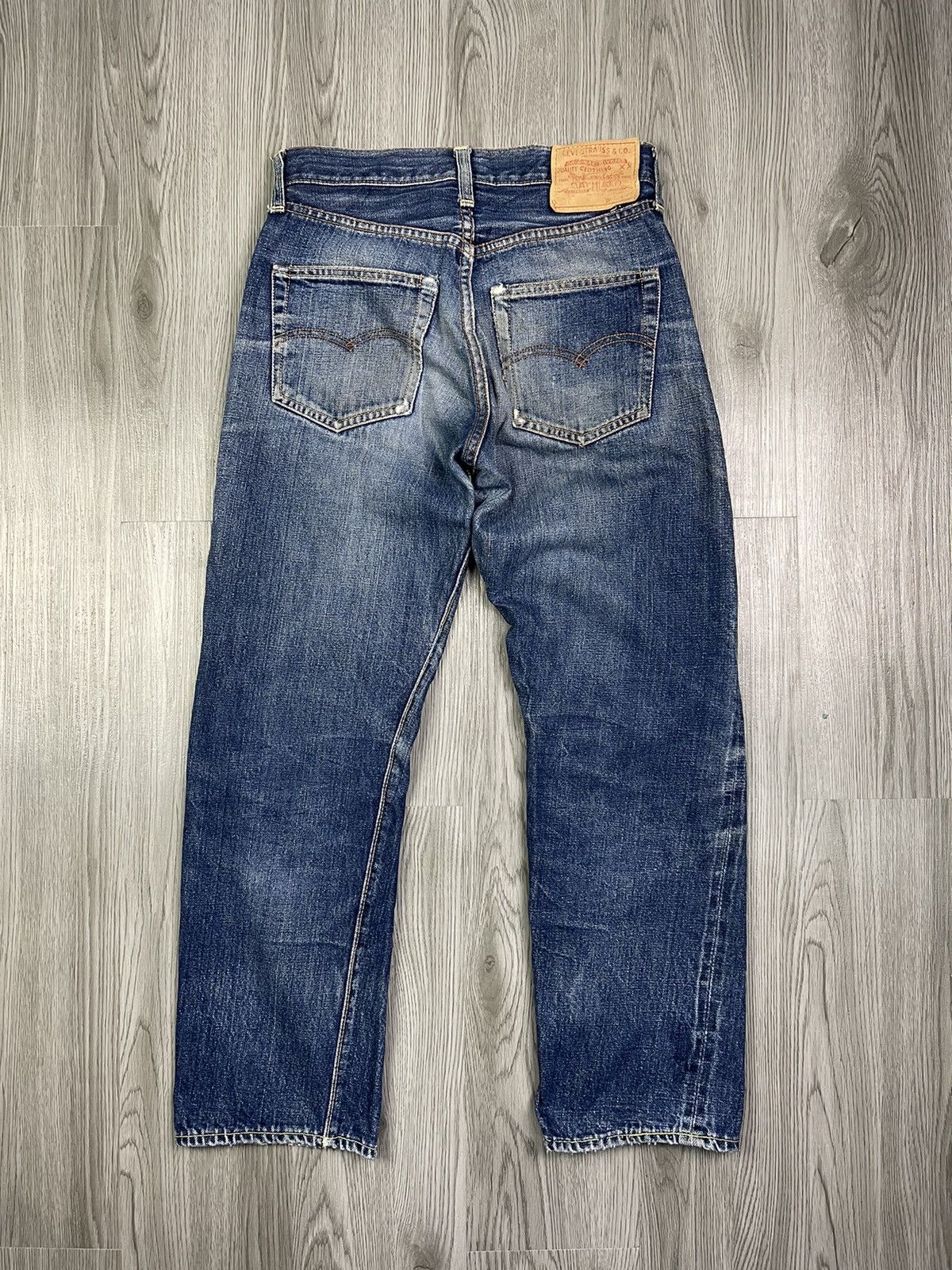 Levi's Incredible Color & Patina Levi’s 501 BIG E from 60s Size US 28 / EU 44 - 2 Thumbnail