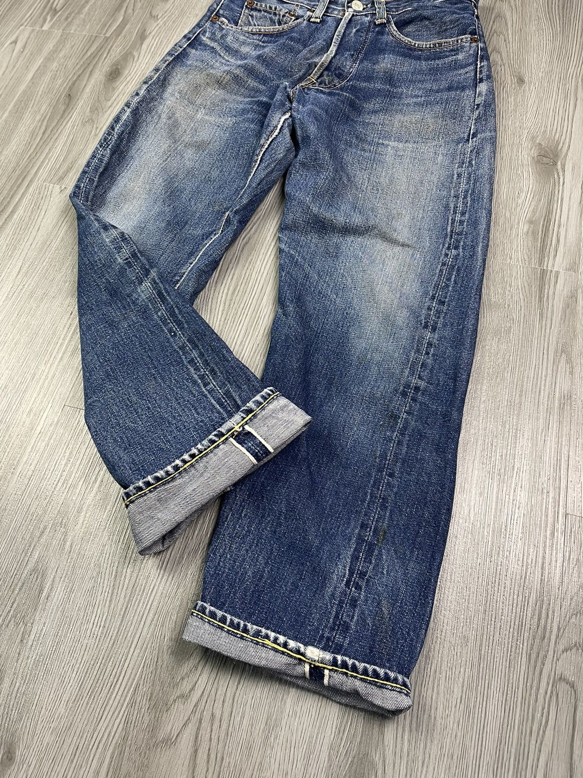 Levi's Incredible Color & Patina Levi’s 501 BIG E from 60s Size US 28 / EU 44 - 9 Thumbnail