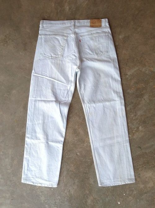 Levi's 90s Vintage Levi's 501 Made In USA Straight Leg Jeans 36x30 Size US 36 / EU 52 - 2 Thumbnail