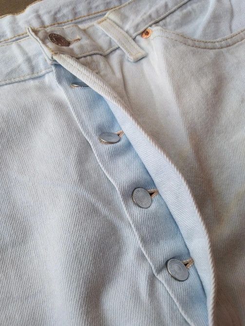 Levi's 90s Vintage Levi's 501 Made In USA Straight Leg Jeans 36x30 Size US 36 / EU 52 - 10 Thumbnail