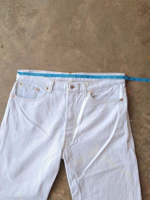 Levi's 90s Vintage Levi's 501 Made In USA Straight Leg Jeans 36x30 Size US 36 / EU 52 - 8 Thumbnail