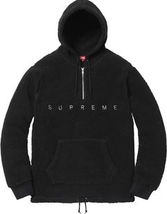 Supreme sherpa hoodie sale