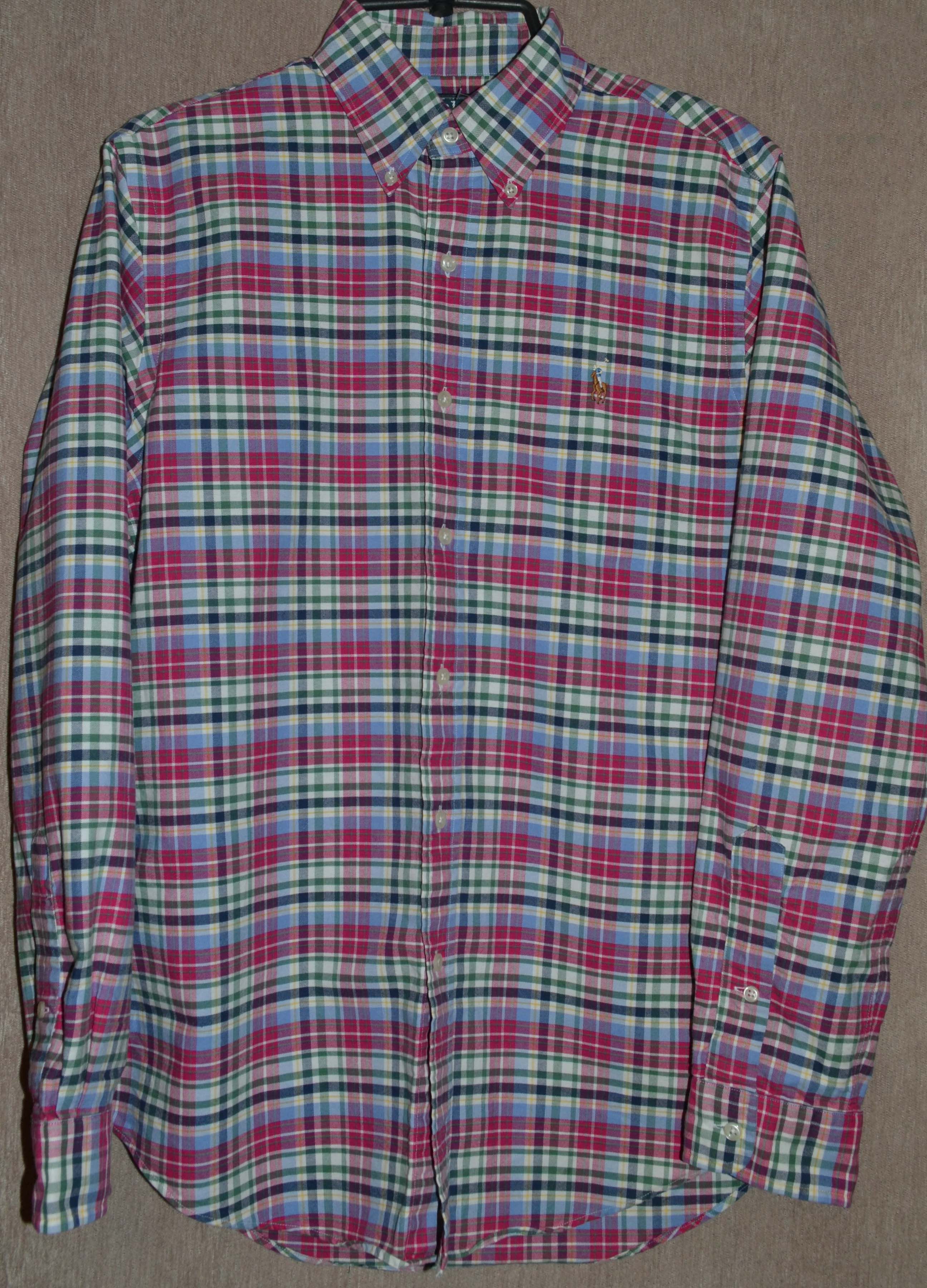 Polo Ralph Lauren Polo Ralph Lauren Oxford Shirt Check Multicolor Size S Size US S / EU 44-46 / 1 - 2 Thumbnail