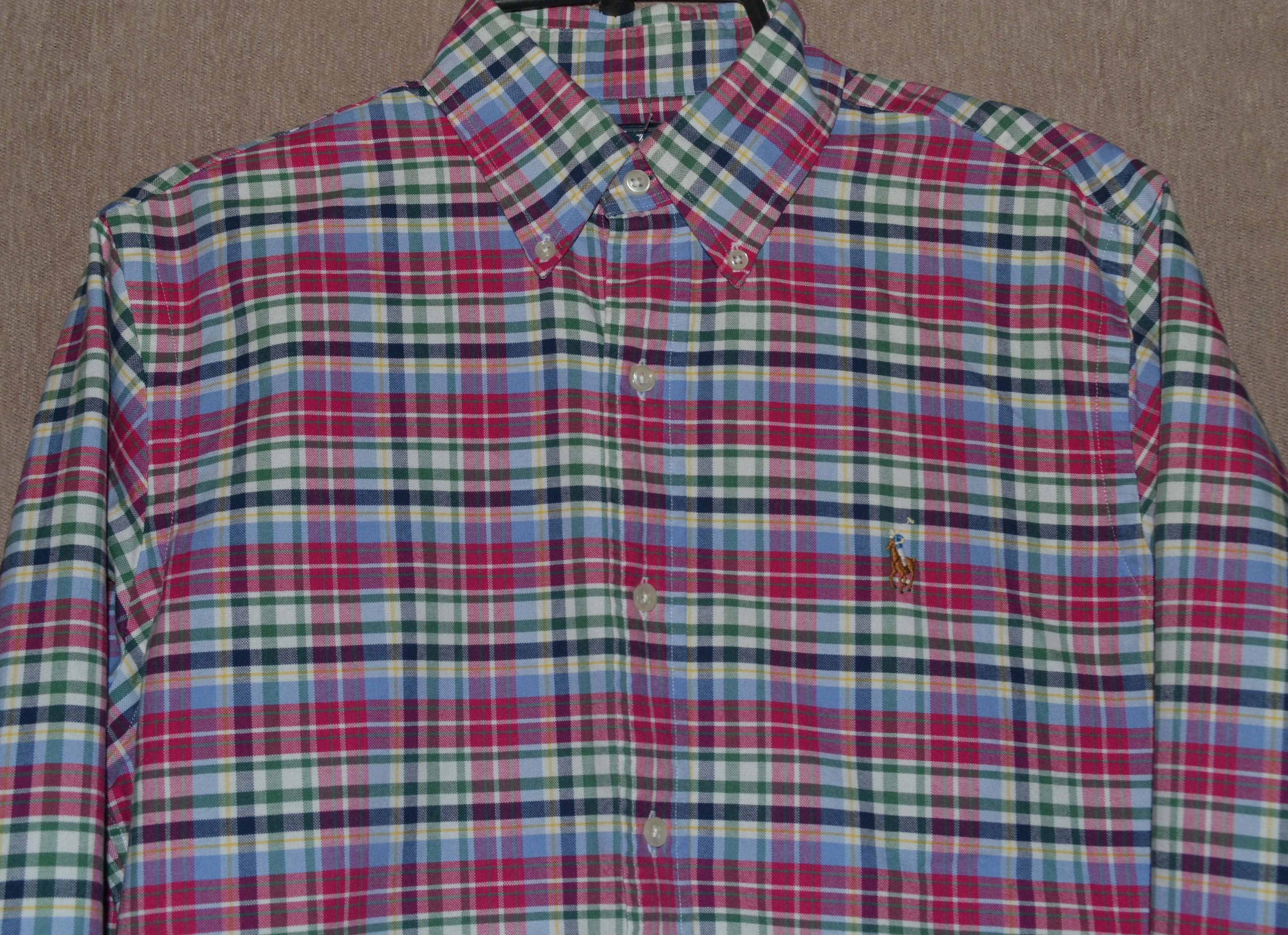 Polo Ralph Lauren Polo Ralph Lauren Oxford Shirt Check Multicolor Size S Size US S / EU 44-46 / 1 - 1 Thumbnail