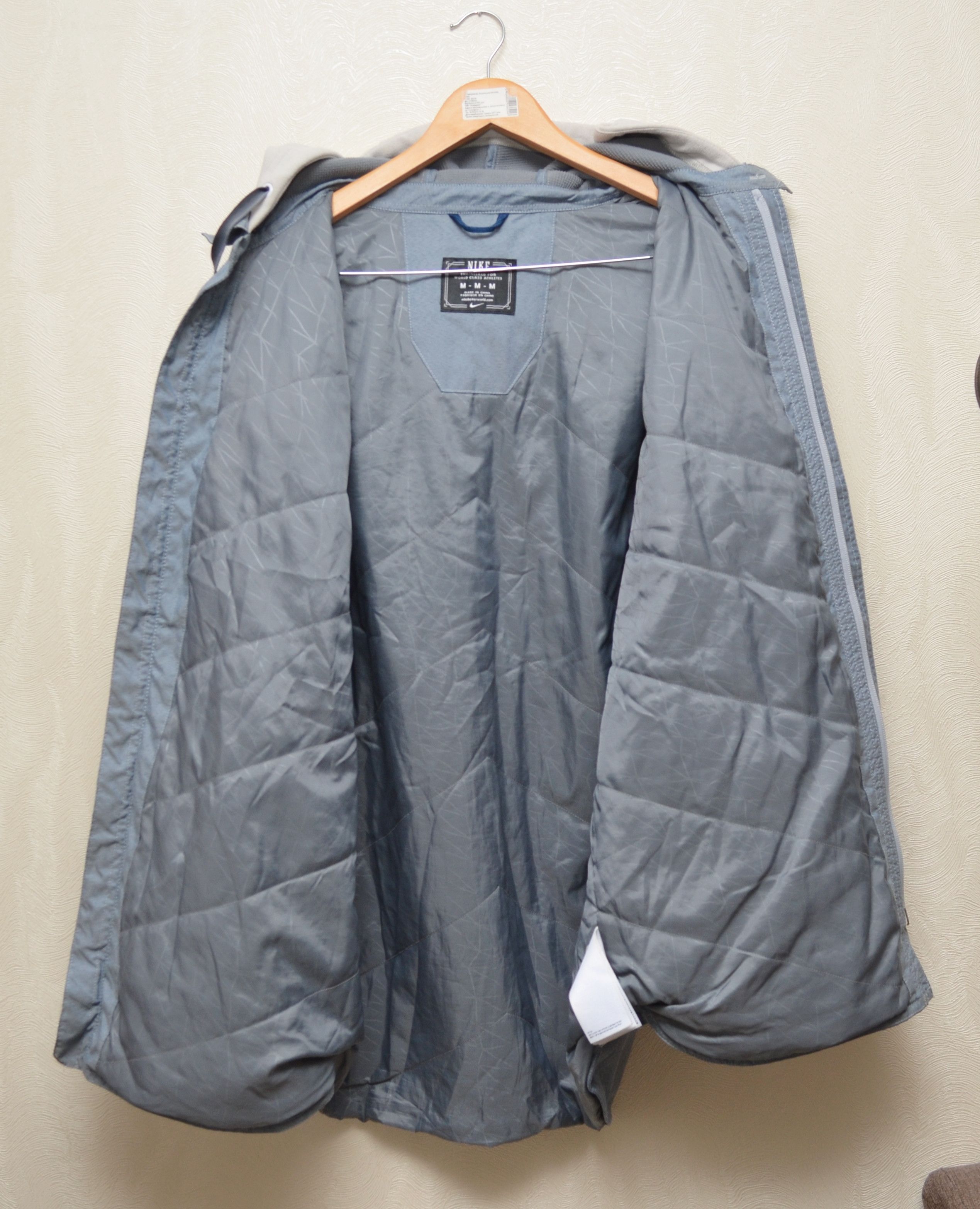 Designer × Nike Nike Vernon Insulated Jkt Brave Blue/Grey Heather Sz M/L Size US L / EU 52-54 / 3 - 9 Thumbnail