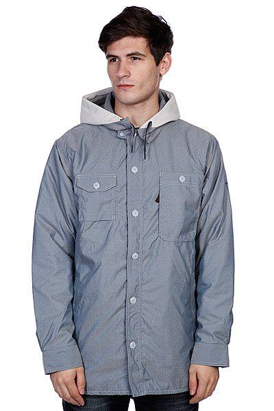 Designer × Nike Nike Vernon Insulated Jkt Brave Blue/Grey Heather Sz M/L Size US L / EU 52-54 / 3 - 3 Thumbnail