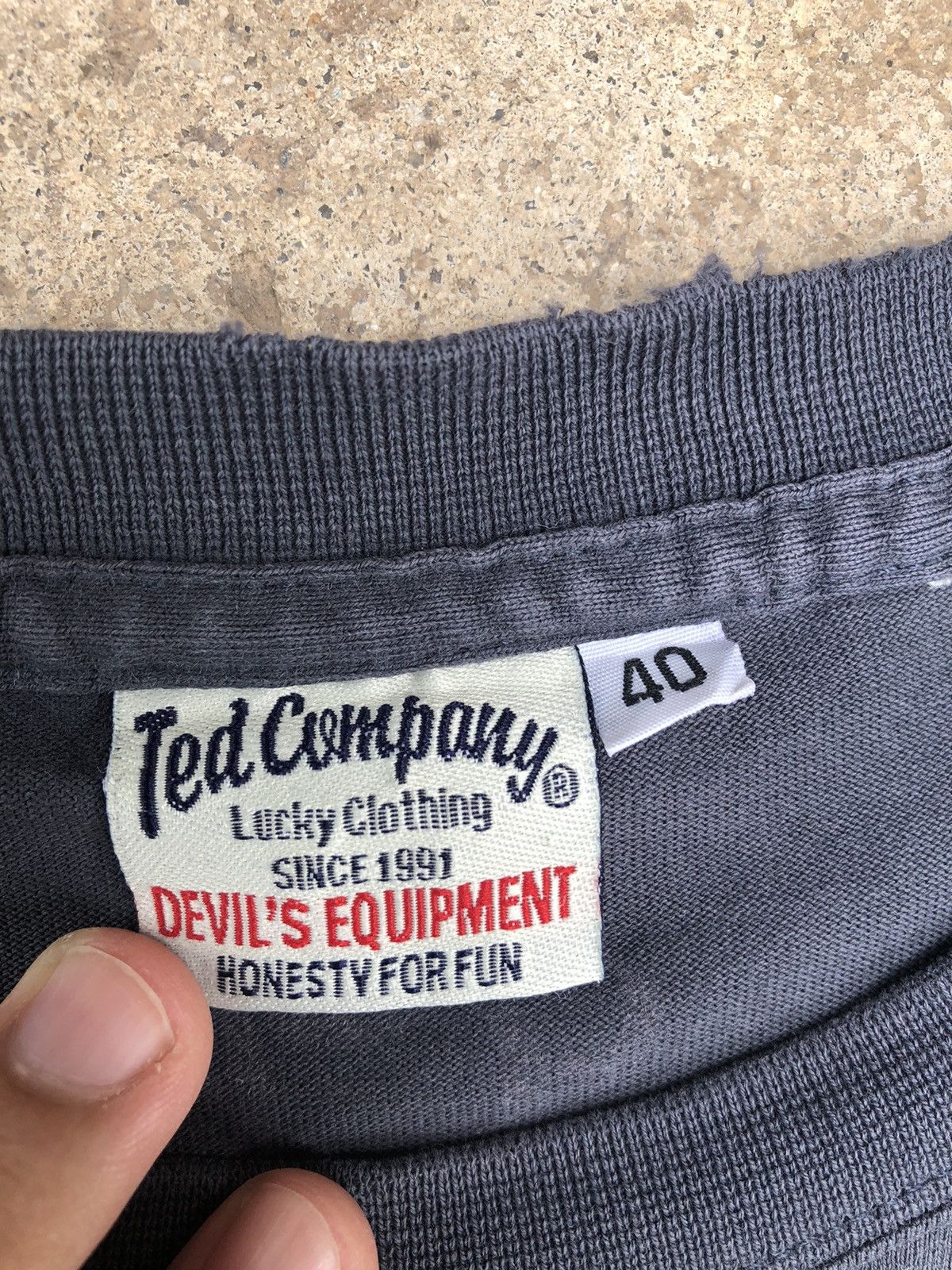 Japanese Brand TEDMAN DEVIL’S EQUIPMENT 729th SQUADRON FIGHTIN’FOURSOME Size US M / EU 48-50 / 2 - 10 Thumbnail