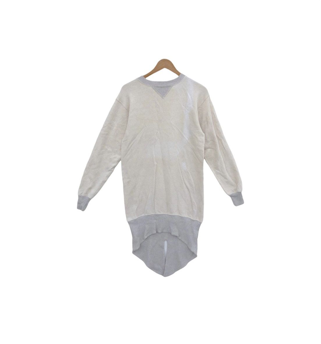 Kapital HYPE !! KAPITAL Beige Oversized Long Sweatshirt Size M / US 6-8 / IT 42-44 - 1 Thumbnail
