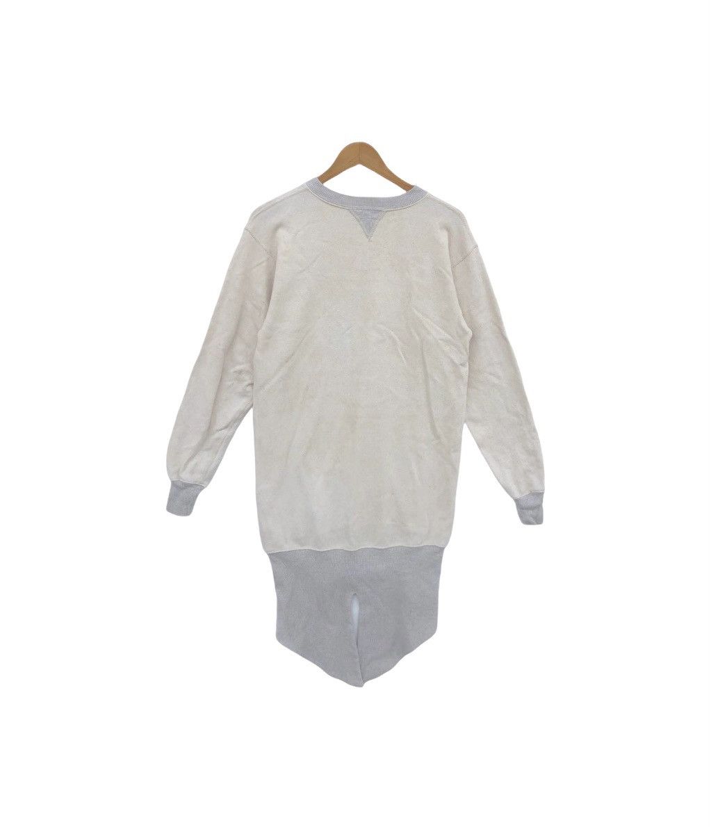 Kapital HYPE !! KAPITAL Beige Oversized Long Sweatshirt Size M / US 6-8 / IT 42-44 - 2 Thumbnail