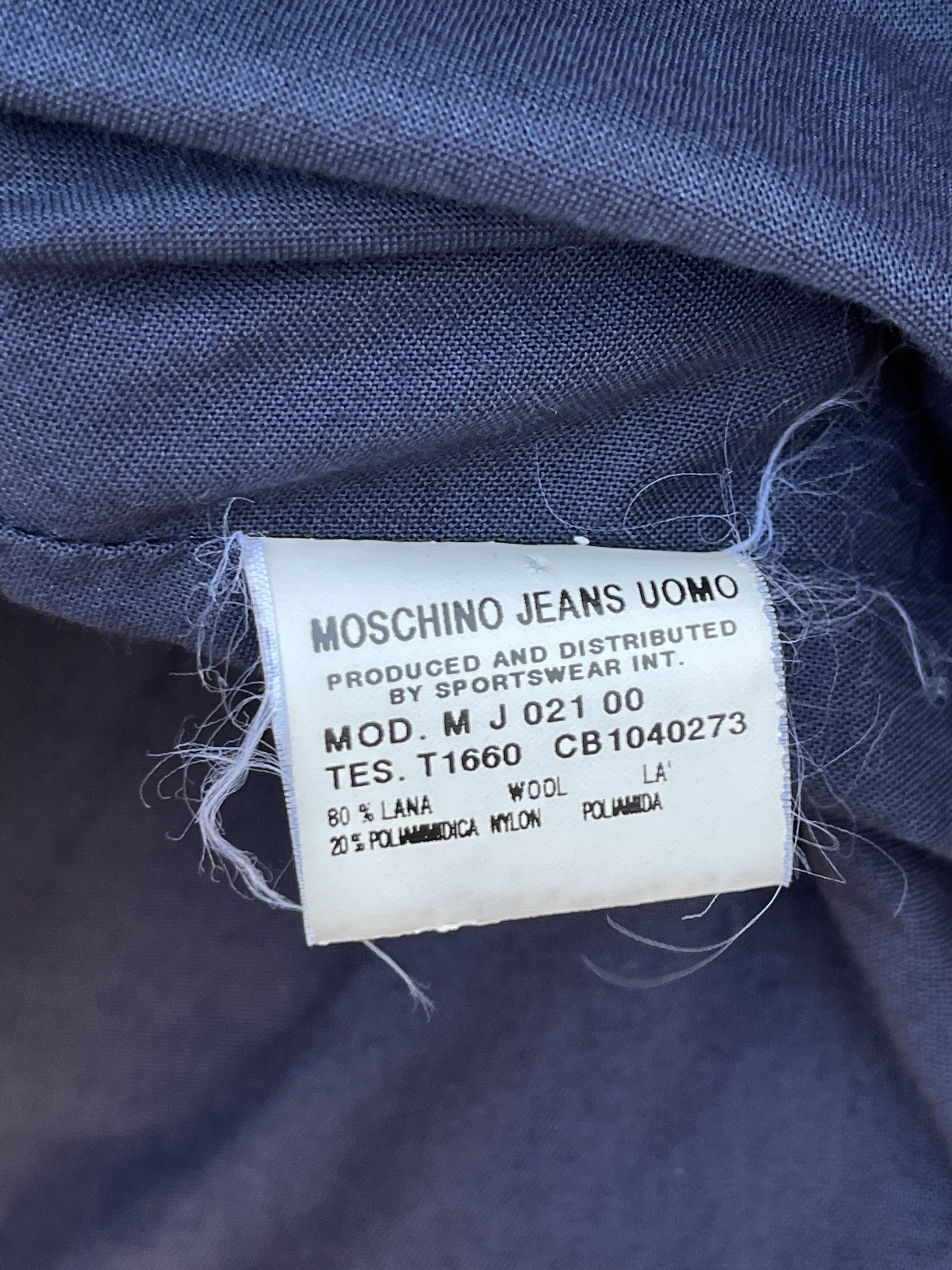 Moschino 🔥 Moschino double breasted slim wool coat size M Size US M / EU 48-50 / 2 - 9 Thumbnail
