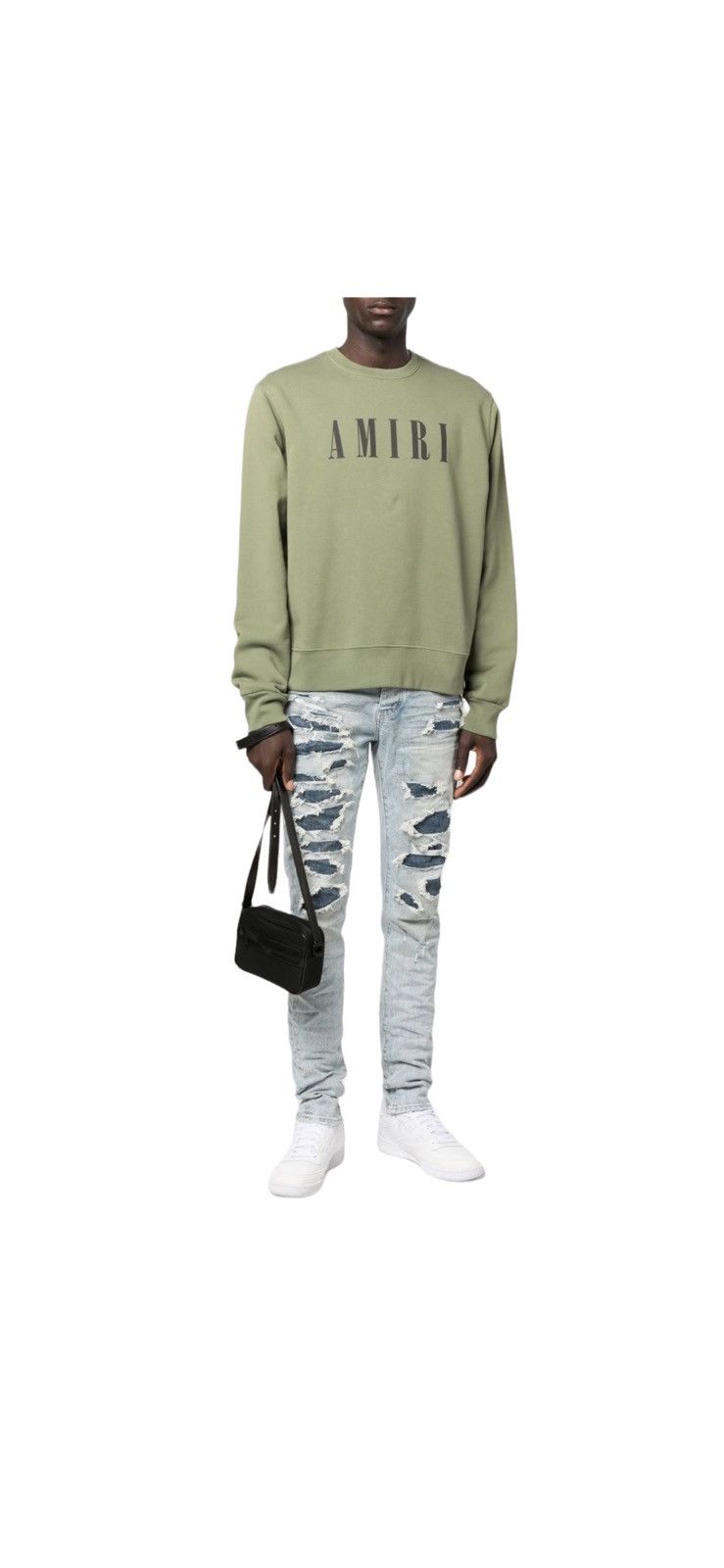 Amiri Logo Print Sweatshirt