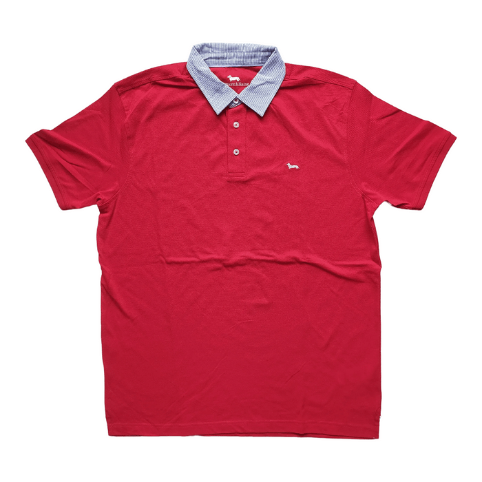 Harmont & Blaine Orange Cotton Polo Shirt main image 1